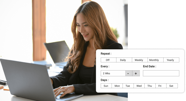 Recurring Booking